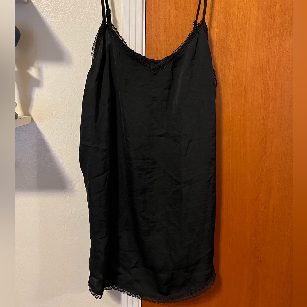 Who What Wear black top with lace detail
